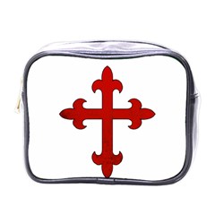 Crusader Cross Mini Toiletries Bags by Valentinaart