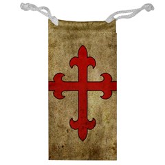 Crusader Cross Jewelry Bag by Valentinaart