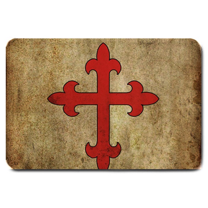 Crusader Cross Large Doormat 