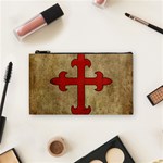 Crusader Cross Cosmetic Bag (Small)  Front