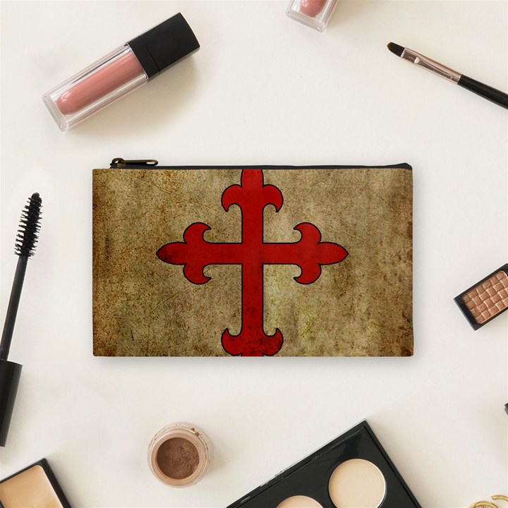 Crusader Cross Cosmetic Bag (Small) 