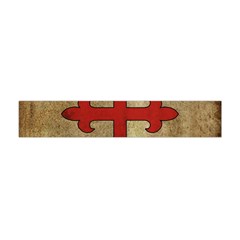 Crusader Cross Flano Scarf (mini) by Valentinaart