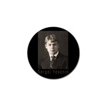 Sergei Yesenin Golf Ball Marker Front