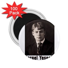 Sergei Yesenin 2 25  Magnets (100 Pack)  by Valentinaart