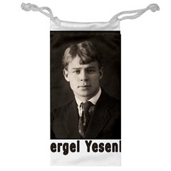 Sergei Yesenin Jewelry Bag by Valentinaart