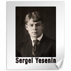 Sergei Yesenin Canvas 8  X 10  by Valentinaart