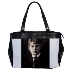 Sergei Yesenin Office Handbags by Valentinaart