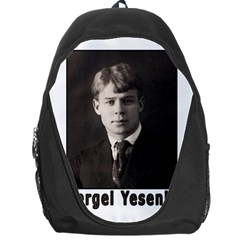 Sergei Yesenin Backpack Bag by Valentinaart