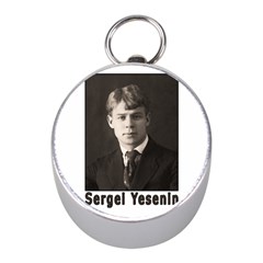 Sergei Yesenin Mini Silver Compasses by Valentinaart