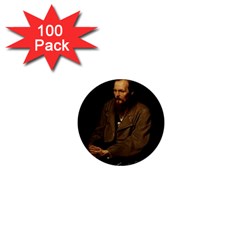 Fyodor Dostoyevsky 1  Mini Buttons (100 Pack)  by Valentinaart