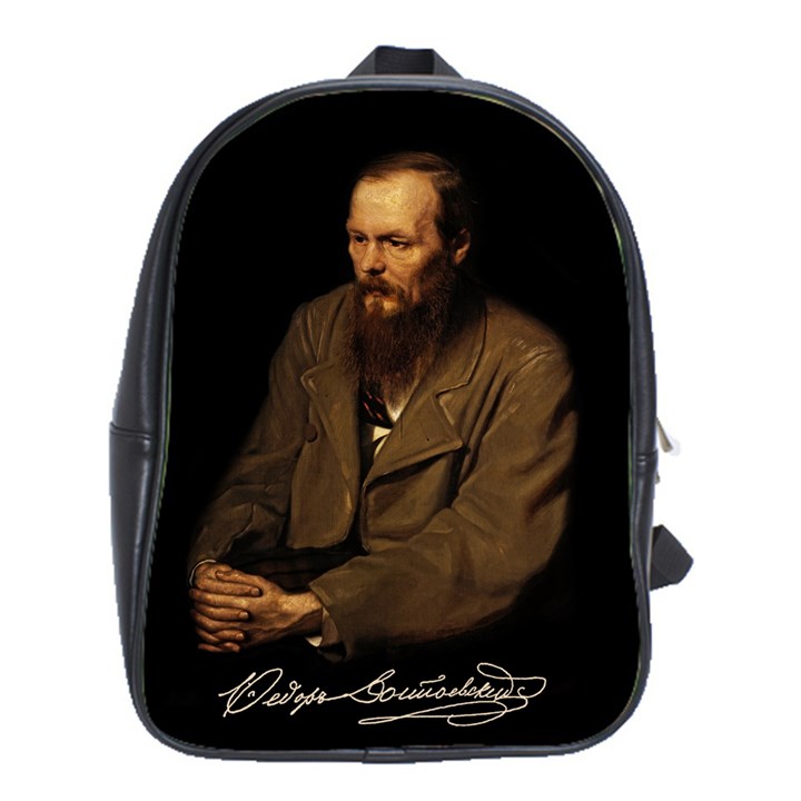 Fyodor Dostoyevsky School Bag (Large)