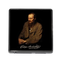 Fyodor Dostoyevsky Memory Card Reader (square) by Valentinaart