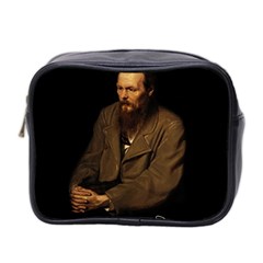 Fyodor Dostoyevsky Mini Toiletries Bag 2-side by Valentinaart