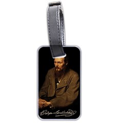 Fyodor Dostoyevsky Luggage Tags (two Sides) by Valentinaart