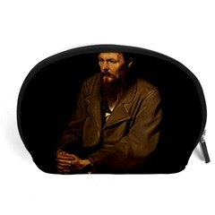 Fyodor Dostoyevsky Accessory Pouches (large)  by Valentinaart