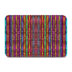 Star Fall In  Retro Peacock Colors Plate Mats