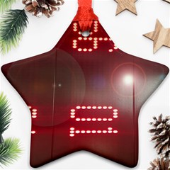 Numbers Game Ornament (star)