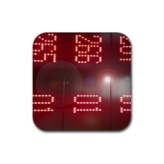 Numbers Game Rubber Coaster (square) by norastpatrick