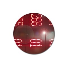 Numbers Game Magnet 3  (round) by norastpatrick