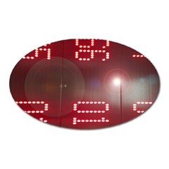 Numbers Game Magnet (oval) by norastpatrick