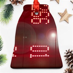 Numbers Game Bell Ornament (two Sides)