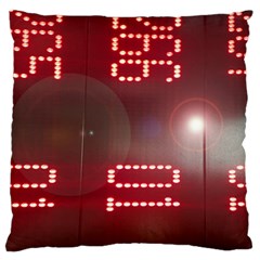 Numbers Game Large Cushion Case (one Side) by norastpatrick