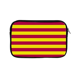 Red & Yellow Stripesi Apple Macbook Pro 13  Zipper Case by norastpatrick