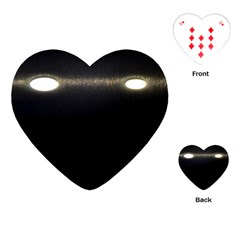  Black Lite!  Playing Cards (heart)  by norastpatrick