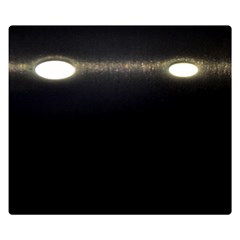  Black Lite!  Double Sided Flano Blanket (small) 