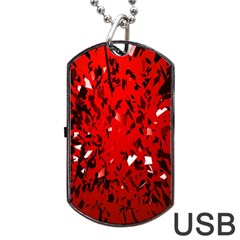  U Broke My Heart Dog Tag Usb Flash (two Sides) by norastpatrick