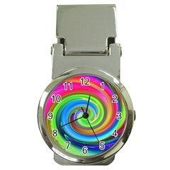 Rainbow Twist Money Clip Watches by norastpatrick