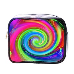 Rainbow Twist Mini Toiletries Bags by norastpatrick