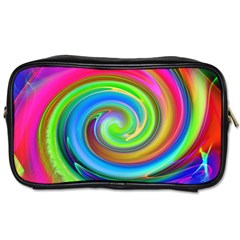 Rainbow Twist Toiletries Bags by norastpatrick