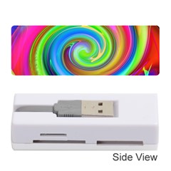 Rainbow Twist Memory Card Reader (stick)  by norastpatrick