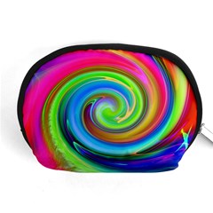 Rainbow Twist Accessory Pouches (medium)  by norastpatrick