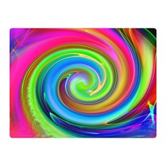 Rainbow Twist Double Sided Flano Blanket (mini)  by norastpatrick