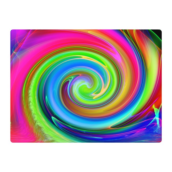 Rainbow Twist Double Sided Flano Blanket (Mini) 