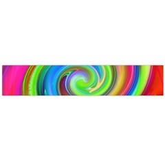 Rainbow Twist Flano Scarf (large) by norastpatrick