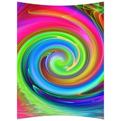 Rainbow Twist Back Support Cushion by norastpatrick