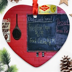 Country Store   Ornament (heart)