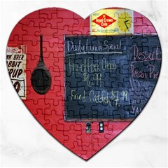 Country Store   Jigsaw Puzzle (heart) by norastpatrick