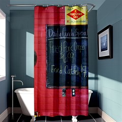 Country Store   Shower Curtain 36  X 72  (stall) 