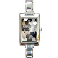 Camo Love Rectangle Italian Charm Watch