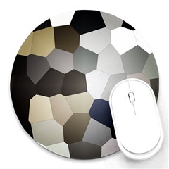 Camo Love Round Mousepads