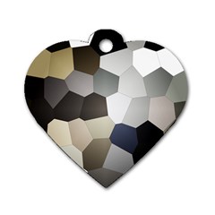 Camo Love Dog Tag Heart (Two Sides)