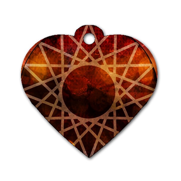 World Spice! Dog Tag Heart (One Side)