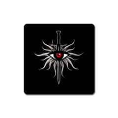 Inquisition Symbol Square Magnet by Valentinaart