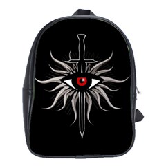 Inquisition Symbol School Bag (large) by Valentinaart