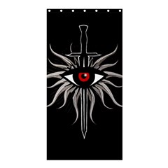 Inquisition Symbol Shower Curtain 36  X 72  (stall)  by Valentinaart