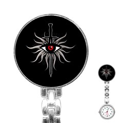 Inquisition Symbol Stainless Steel Nurses Watch by Valentinaart